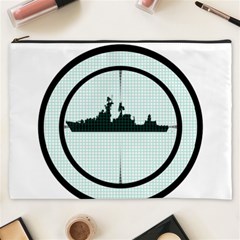 Ship Target Destroyer Warship Cosmetic Bag (xxxl) by Pakjumat