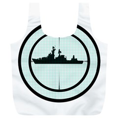 Ship Target Destroyer Warship Full Print Recycle Bag (xl) by Pakjumat