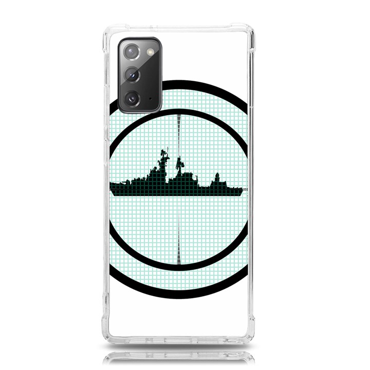 Ship Target Destroyer Warship Samsung Galaxy Note 20 TPU UV Case