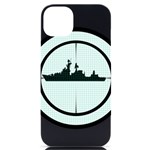 Ship Target Destroyer Warship iPhone 14 Plus Black UV Print Case Front