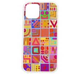 Colourful Abstract Shapes Iphone 12 Pro Max Tpu Uv Print Case by Pakjumat