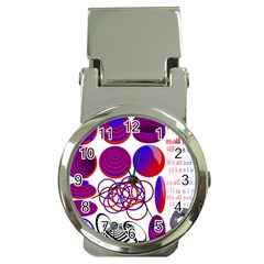 Illusion Optical Illusion Pattern Money Clip Watches by Pakjumat