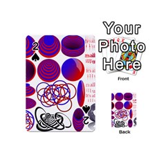 Illusion Optical Illusion Pattern Playing Cards 54 Designs (mini) by Pakjumat