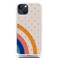 Retro Abstract Geometric Iphone 13 Tpu Uv Print Case by Modalart