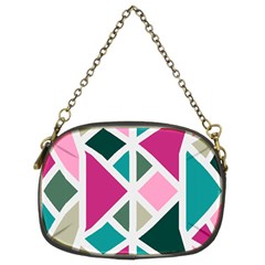 Pattern Geometric Decor Backdrop Chain Purse (two Sides) by Modalart