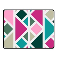 Pattern Geometric Decor Backdrop Fleece Blanket (small) by Modalart