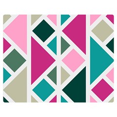 Pattern Geometric Decor Backdrop Premium Plush Fleece Blanket (medium) by Modalart