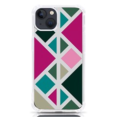 Pattern Geometric Decor Backdrop Iphone 13 Tpu Uv Print Case by Modalart