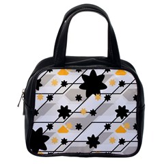 Flower Shape Abstract Pattern Classic Handbag (one Side) by Modalart