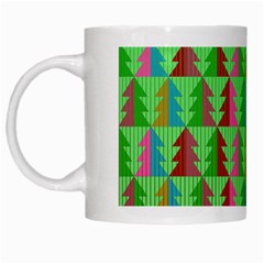 Christmas Background Paper White Mug by Modalart