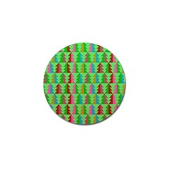 Christmas Background Paper Golf Ball Marker by Modalart