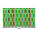 Christmas Background Paper Business Card Holder Front