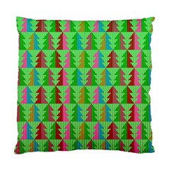 Christmas Background Paper Standard Cushion Case (two Sides)