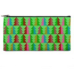 Christmas Background Paper Pencil Case by Modalart