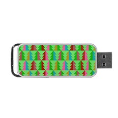 Christmas Background Paper Portable Usb Flash (one Side) by Modalart