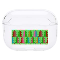 Christmas Background Paper Hard Pc Airpods Pro Case