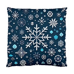 Snowflakes Pattern Standard Cushion Case (one Side) by Modalart