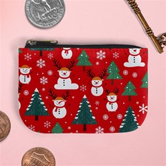 Christmas Decoration Mini Coin Purse by Modalart