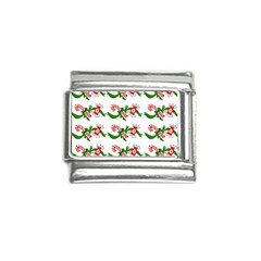 Sweet Christmas Candy Cane Italian Charm (9mm) by Modalart