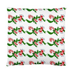 Sweet Christmas Candy Cane Standard Cushion Case (one Side) by Modalart