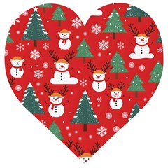 Christmas Decoration Wooden Puzzle Heart by Modalart