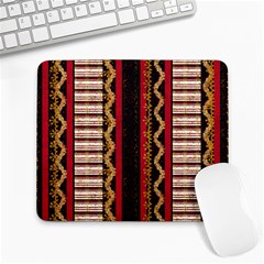 Textile Pattern Abstract Fabric Large Mousepad by Modalart