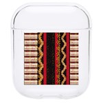 Textile Pattern Abstract Fabric Hard PC AirPods 1/2 Case Front