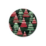 Christmas Trees Magnet 3  (Round) Front