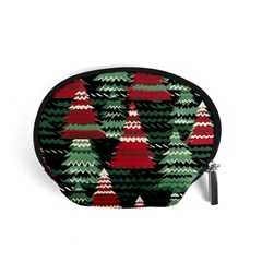 Christmas Trees Accessory Pouch (small) by Modalart