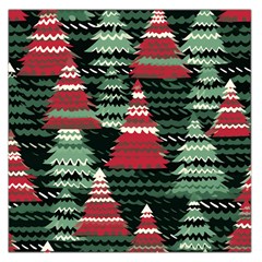 Christmas Trees Square Satin Scarf (36  X 36 ) by Modalart