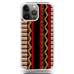 Textile Pattern Abstract Fabric Iphone 13 Pro Max Tpu Uv Print Case by Modalart