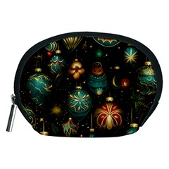 Christmas Ornaments Accessory Pouch (medium) by Modalart