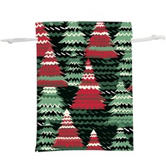 Christmas Trees Lightweight Drawstring Pouch (xl) by Modalart