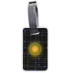 Technology System Luggage Tag (one Side) by Modalart