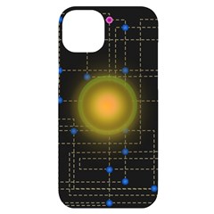 Technology System Iphone 14 Plus Black Uv Print Case by Modalart