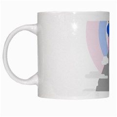 Achievement Success Mountain Clouds White Mug by Modalart