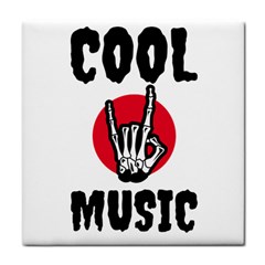 Cool Music Tile Coaster