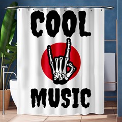 Cool Music Shower Curtain 60  X 72  (medium)  by Modalart