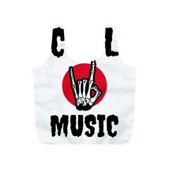 Cool Music Full Print Recycle Bag (s) by Modalart