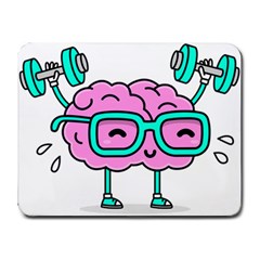 Brain Motivation Mental Activity Small Mousepad by Modalart