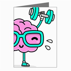 Brain Motivation Mental Activity Greeting Card by Modalart