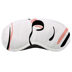 Feet Toes Foot Barefoot Footprint Sleep Mask by Modalart