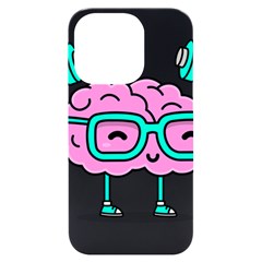 Brain Motivation Mental Activity iPhone 14 Pro Black UV Print Case