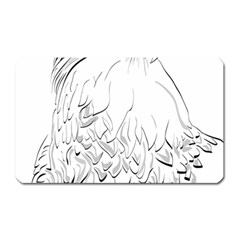 Eagle Birds Of Prey Raptor Magnet (rectangular) by Modalart