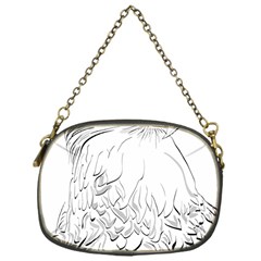 Eagle Birds Of Prey Raptor Chain Purse (one Side) by Modalart