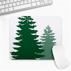 Pine Trees Spruce Tree Large Mousepad