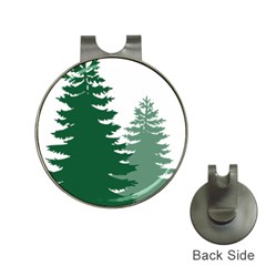 Pine Trees Spruce Tree Hat Clips with Golf Markers