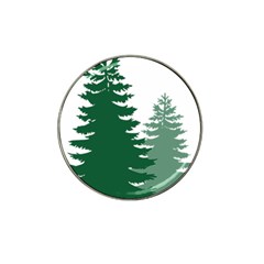 Pine Trees Spruce Tree Hat Clip Ball Marker