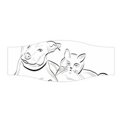 Dog Cat Domestic Animal Silhouette Stretchable Headband