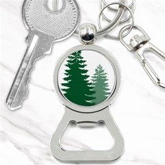 Pine Trees Spruce Tree Bottle Opener Key Chain